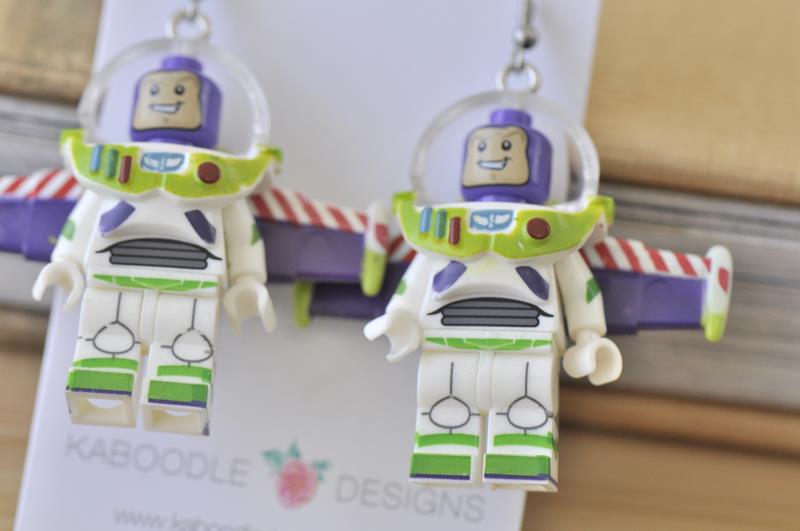 Buzz Novelty Fun Drop Dangle Earrings