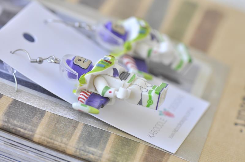 Buzz Novelty Fun Drop Dangle Earrings