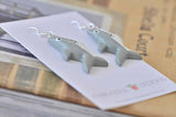 Shark Baby Shark Novelty Fun Dangle Earrings