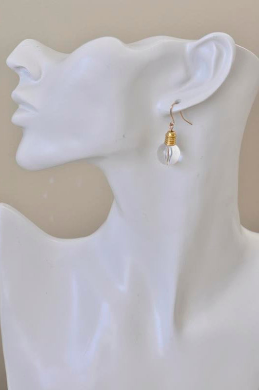 Lightbulb Novelty Fun Science Physics Dangle Earrings