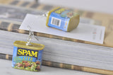 Novelty Fun 3D SPAM Lite Ham Sandwich Drop Dangle Earrings