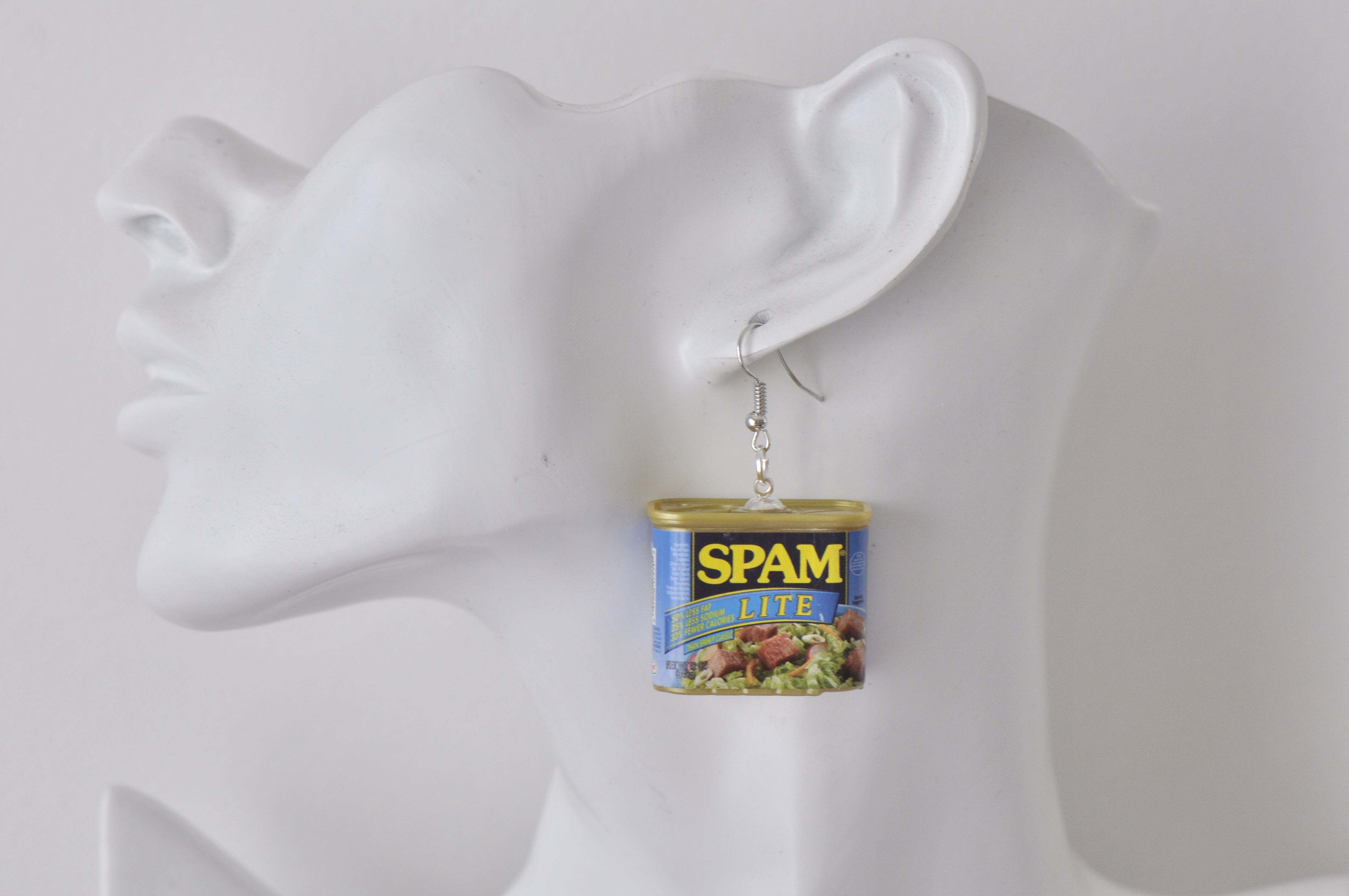 Novelty Fun 3D SPAM Lite Ham Sandwich Drop Dangle Earrings – Kaboodle ...
