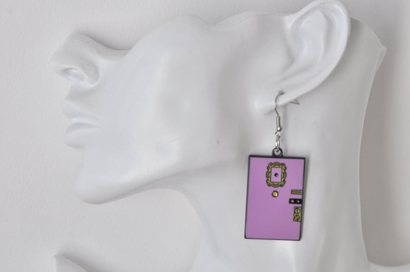Friends Monica and Rachel New York Apartment 20 Door Drop Dangle Earrings