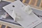 Toilet Seat Novelty Fun Drop Dangle Earrings