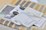 Acrylic Perspex Toilet Paper Shit Happens Novelty Fun Drop Dangle Earrings