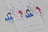 Acrylic The Golden Girls Drop Dangle Earrings