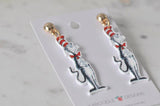 Acrylic Dr Seuss Teachers Children's Book Drop Dangle Earrings