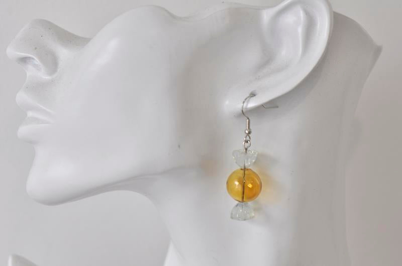 Novelty Candy Lolly Drop Dangle Earrings