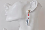 Acrylic Dr Seuss Teachers Children's Book Drop Dangle Earrings