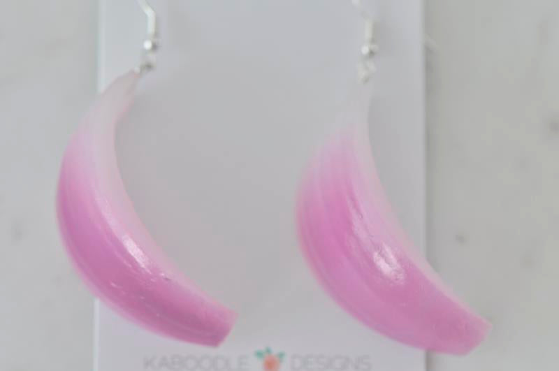 Novelty Fun Onion Dangle Drop Earrings