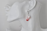 Iced Coffee Strawberry Milkshake Soda Novelty Fun Drop Dangle Earrings