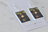 Acrylic Mona Lisa Leonardo da Vinci Painting Novelty Dangle Drop Earrings