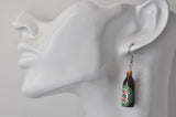 Alcohol Beer Novelty Fun Drop Dangle Earrings