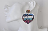 Acrylic Earrings Obsessed Lover Earrings Dangle Earrings