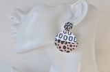 Clay Geometric Shapes and Patterns Drop Dangle Earrings