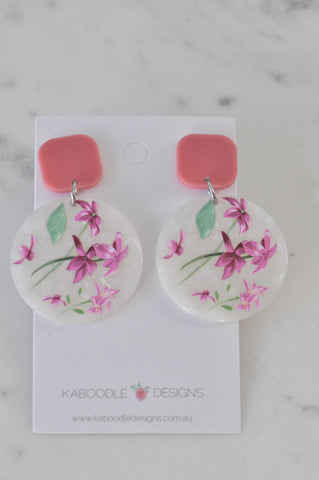 Novelty Flowers Drop Dangle Earrings