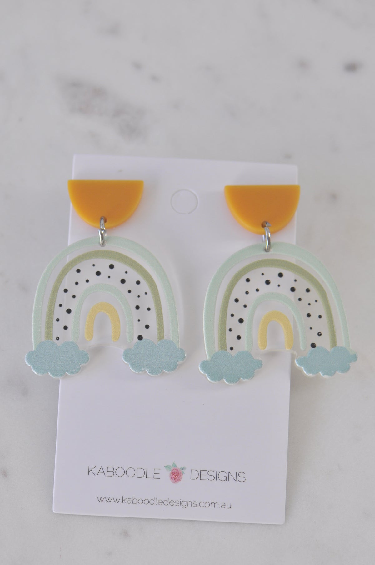 Novelty Boho Rainbow Dangle Earrings