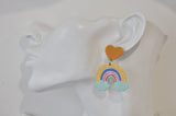 Novelty Boho Rainbow Dangle Earrings