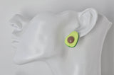 Miniature Food Avocado Stud Earrings