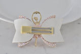 Bow Glitter Ballerina Ballet Hair Clip