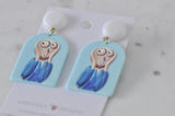 Novelty Edvard Munch Inspired Scream Earring