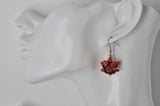Christmas Present Gift Ribbon Novelty Fun Drop Dangle Earrings