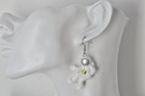 Astronaut Galaxy Universe Star Planet Moon Drop Dangle Earrings