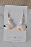 Duck Drop Dangle Earrings