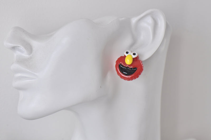 Acrylic TV show cartoon retro Stud Earrings