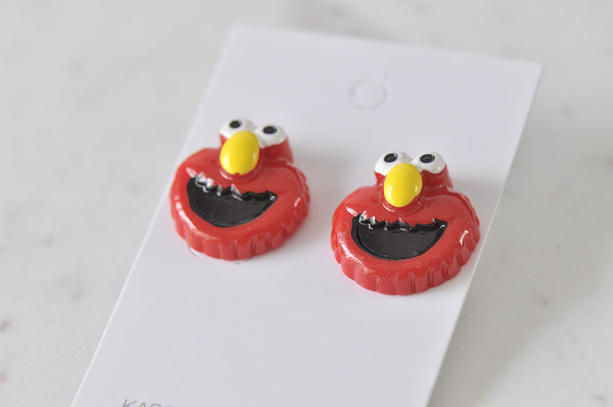 Acrylic TV show cartoon retro Stud Earrings