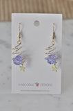 Galaxy Universe Star Spiral Planet Novelty Fun Drop Dangle Earrings