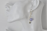 Galaxy Universe Star Spiral Planet Novelty Fun Drop Dangle Earrings