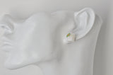 Miniature Food Drink Lipton Tea Stud Earrings - Green
