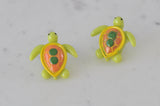 Turtle Animal Sea Creature Stud Earrings