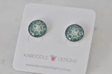 Handmade Artwork Stud Earrings