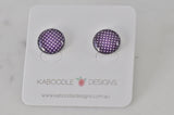 Handmade Artwork Stud Earrings