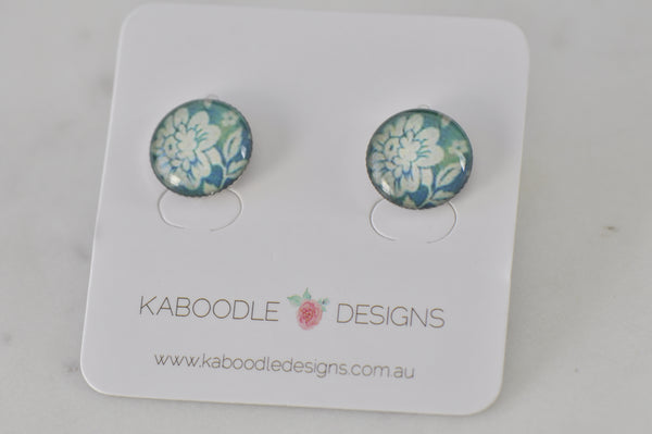 Handmade Artwork Stud Earrings