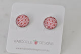 Handmade Artwork Stud Earrings