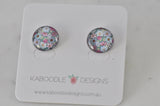 Handmade Artwork Stud Earrings