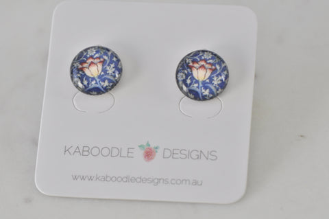 Handmade Artwork Stud Earrings