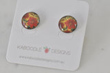 Handmade Artwork Stud Earrings