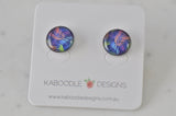 Handmade Artwork Stud Earrings