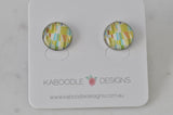 Handmade Artwork Stud Earrings