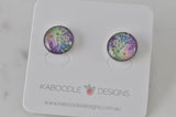 Handmade Artwork Stud Earrings