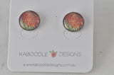 Handmade Artwork Stud Earrings