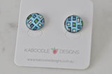 Handmade Artwork Stud Earrings