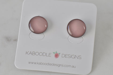 Handmade Artwork Stud Earrings