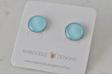 Handmade Artwork Stud Earrings