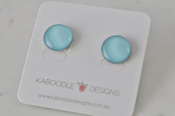 Handmade Artwork Stud Earrings