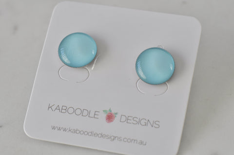 Handmade Artwork Stud Earrings